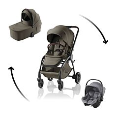 Britax Römer Rio Comfort Core Set 3in1 Urban Olive Lux
