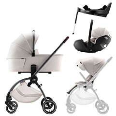 Britax Römer Rio Comfort Plus Set Soft Taupe Lux