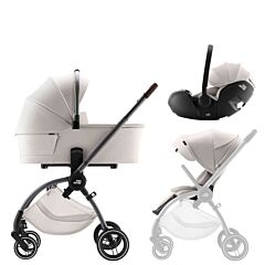 Britax Römer Rio Comfort Set Soft Taupe Lux